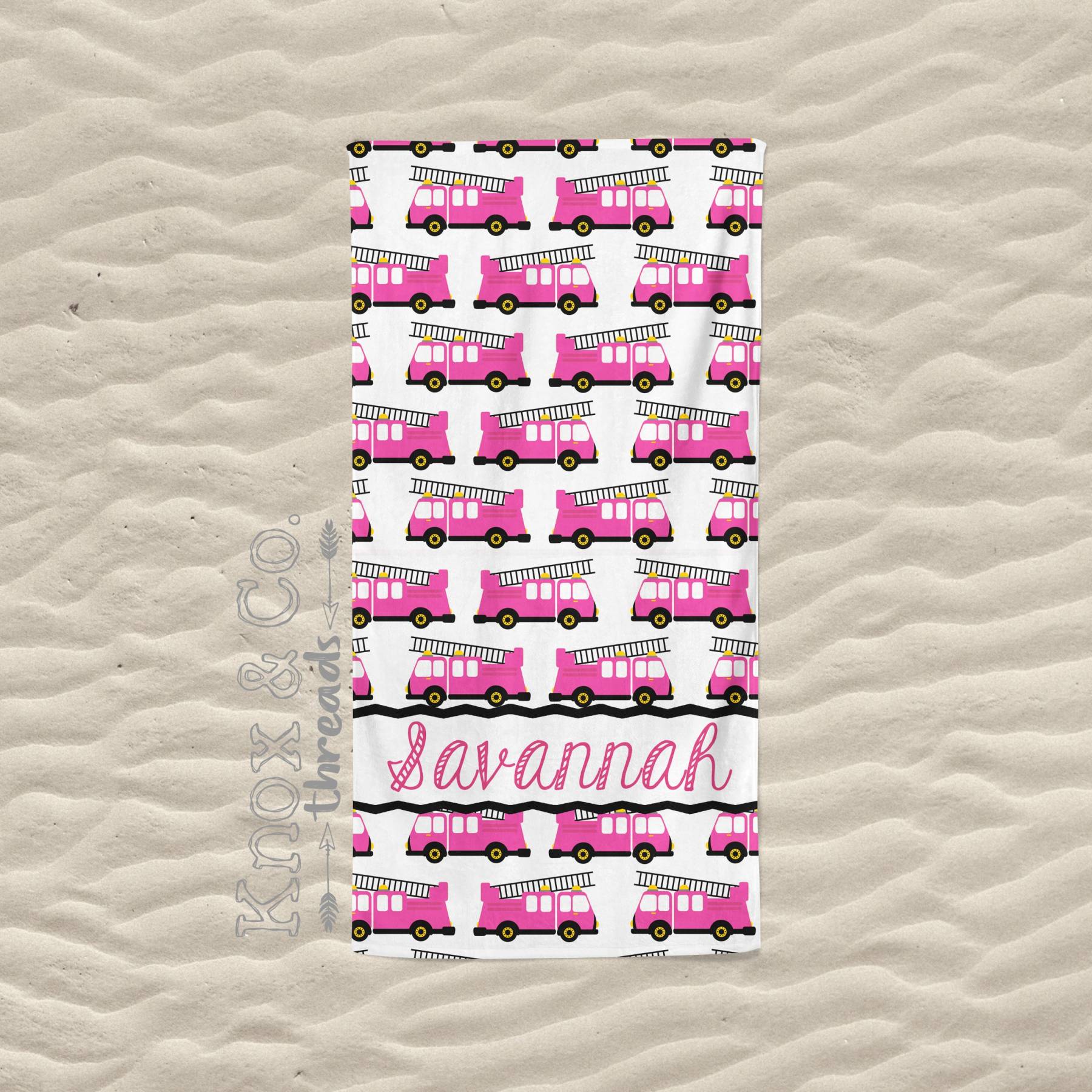 Personalized Lovely Kid Towel for Summer & Beach | CWTowel17