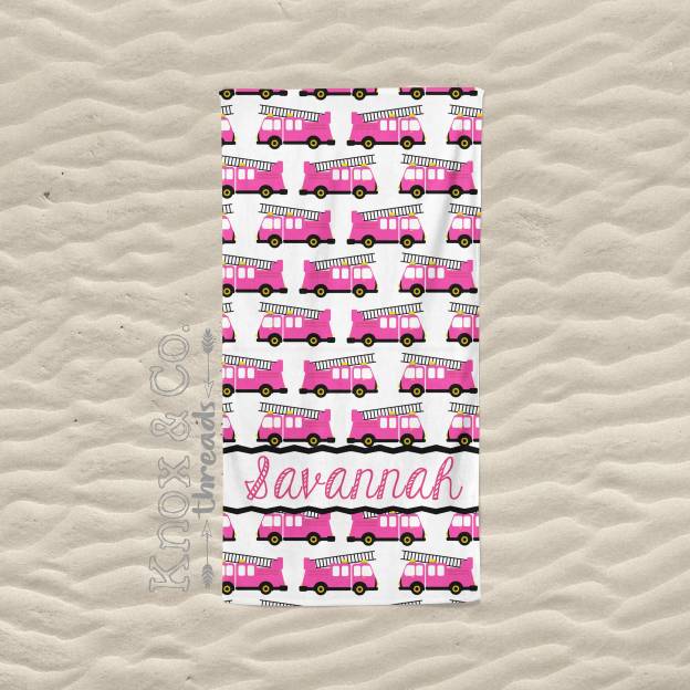 Personalized Lovely Kid Towel for Summer & Beach | CWTowel17