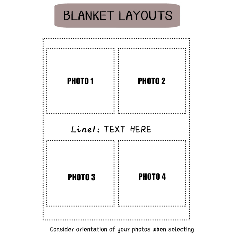 Personalized Memorial Photo Blanket for Comfort & Unique | BKphoto08