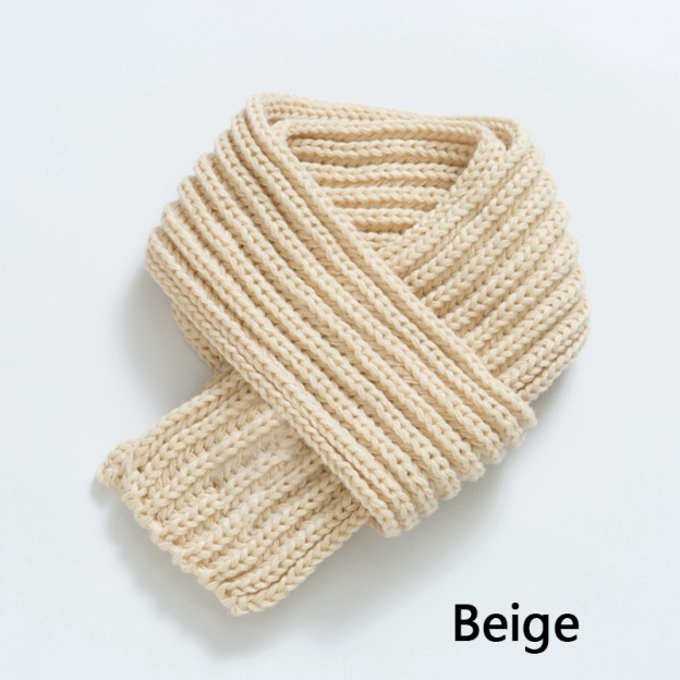 Personalized Embroidery Kid Color Scarf for Comfort & Unique | HSKid06