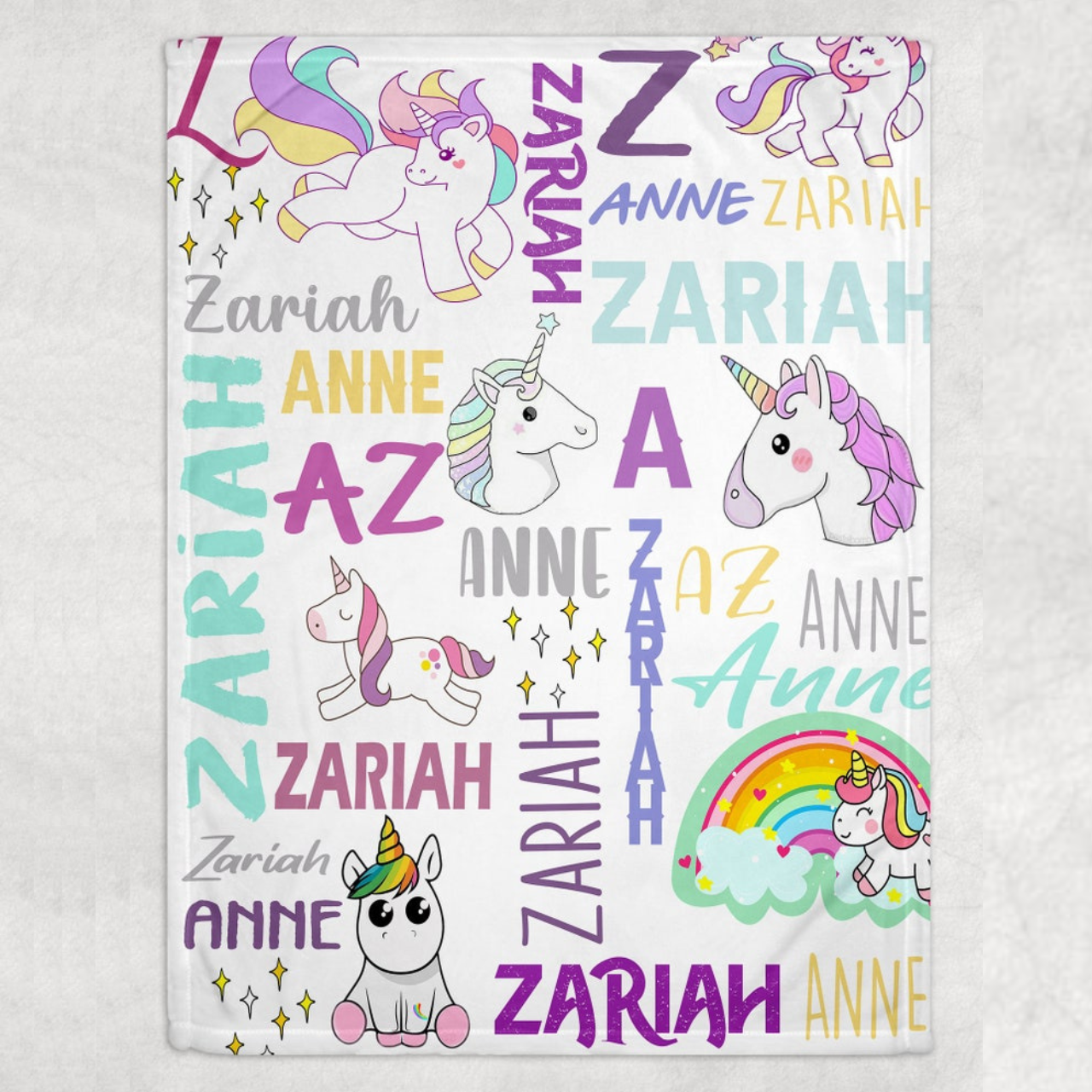 Personalized Lovely Kid Blanket for Comfort & Unique | BKKid10