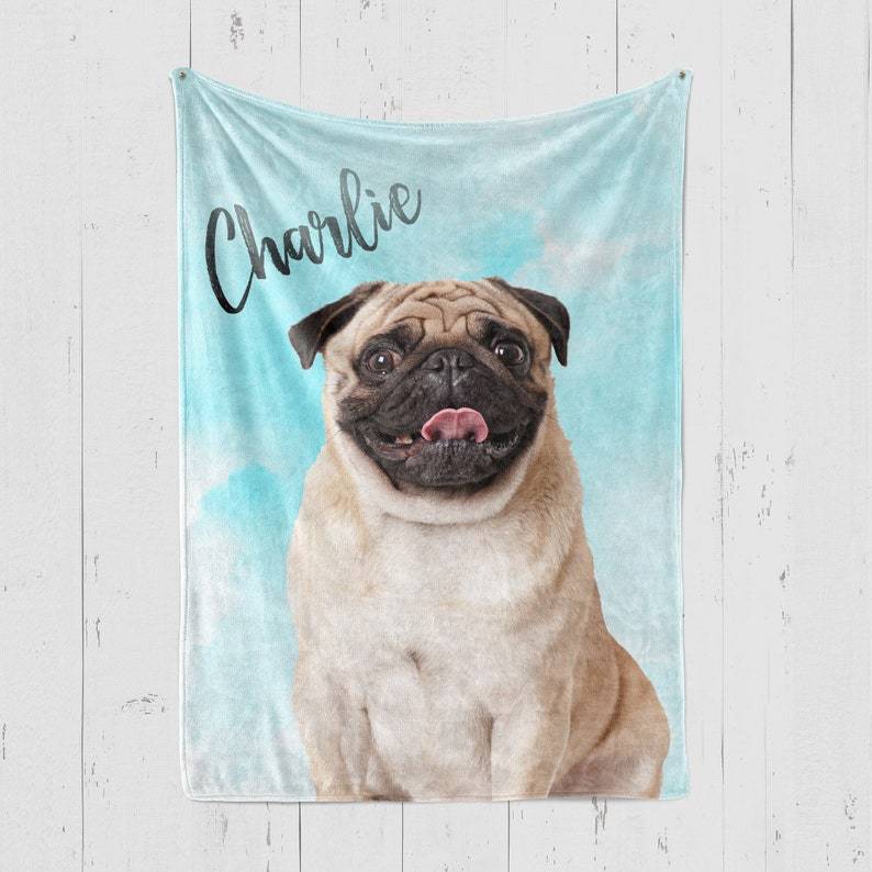 Personalized Lovely Pet Blanket for Comfort & Unique | BKPet08