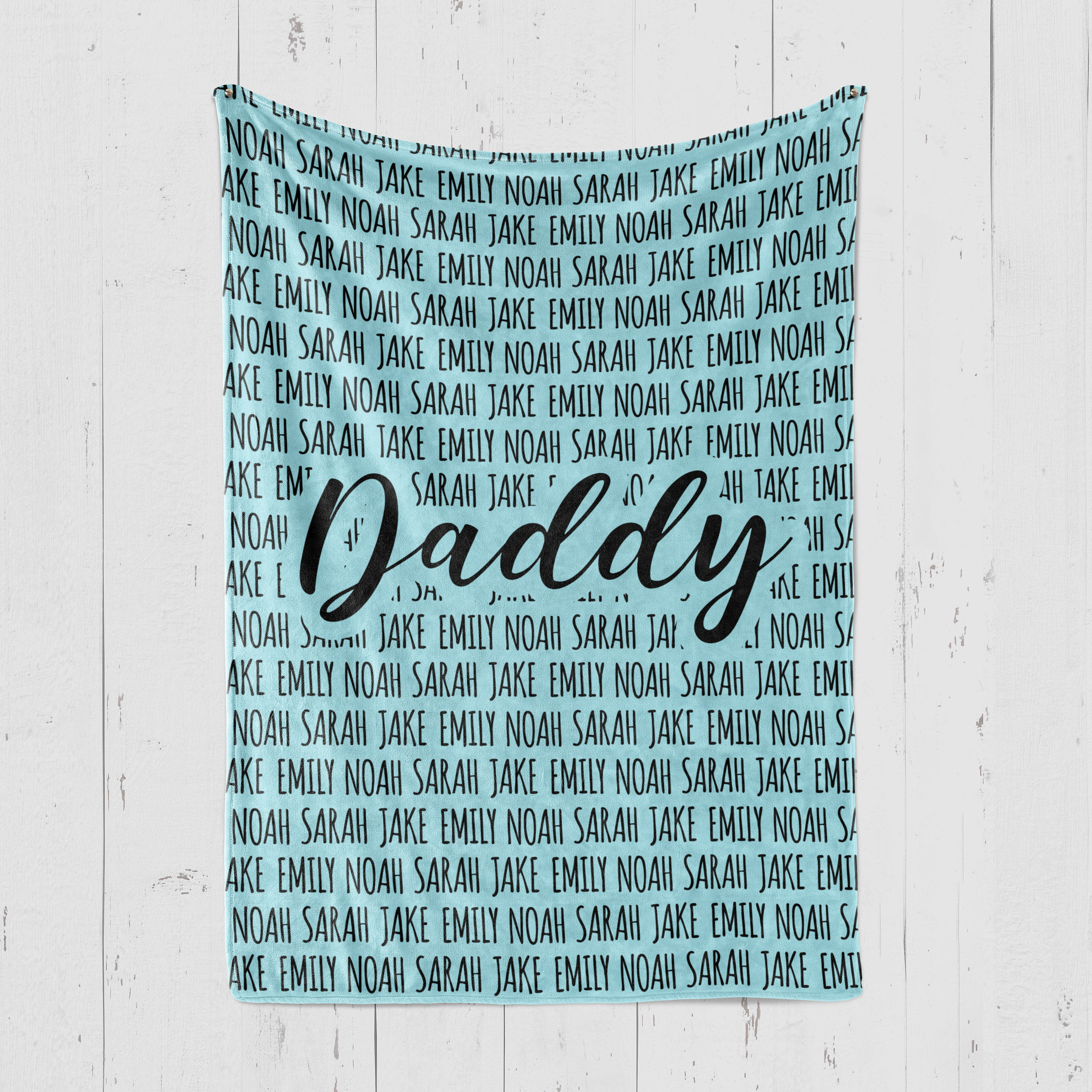 Personalized Family Name Blanket for Comfort & Unique | BKName01
