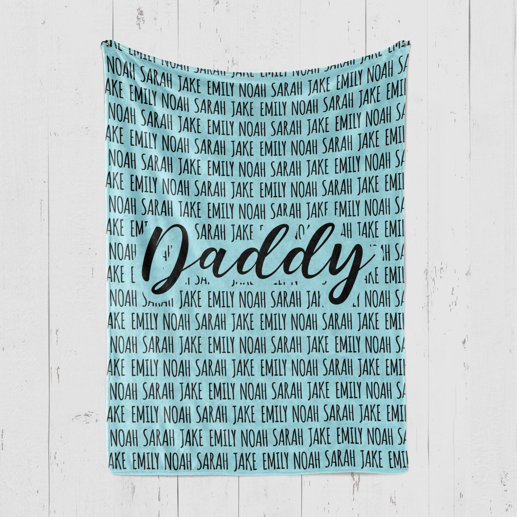 Personalized Family Name Blanket for Comfort & Unique | BKName01