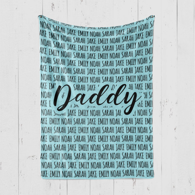 Personalized Family Name Blanket for Comfort & Unique | BKName01
