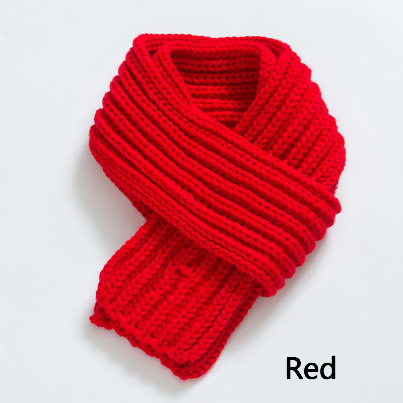 Personalized Embroidery Kid Color Scarf for Comfort & Unique | HSKid06