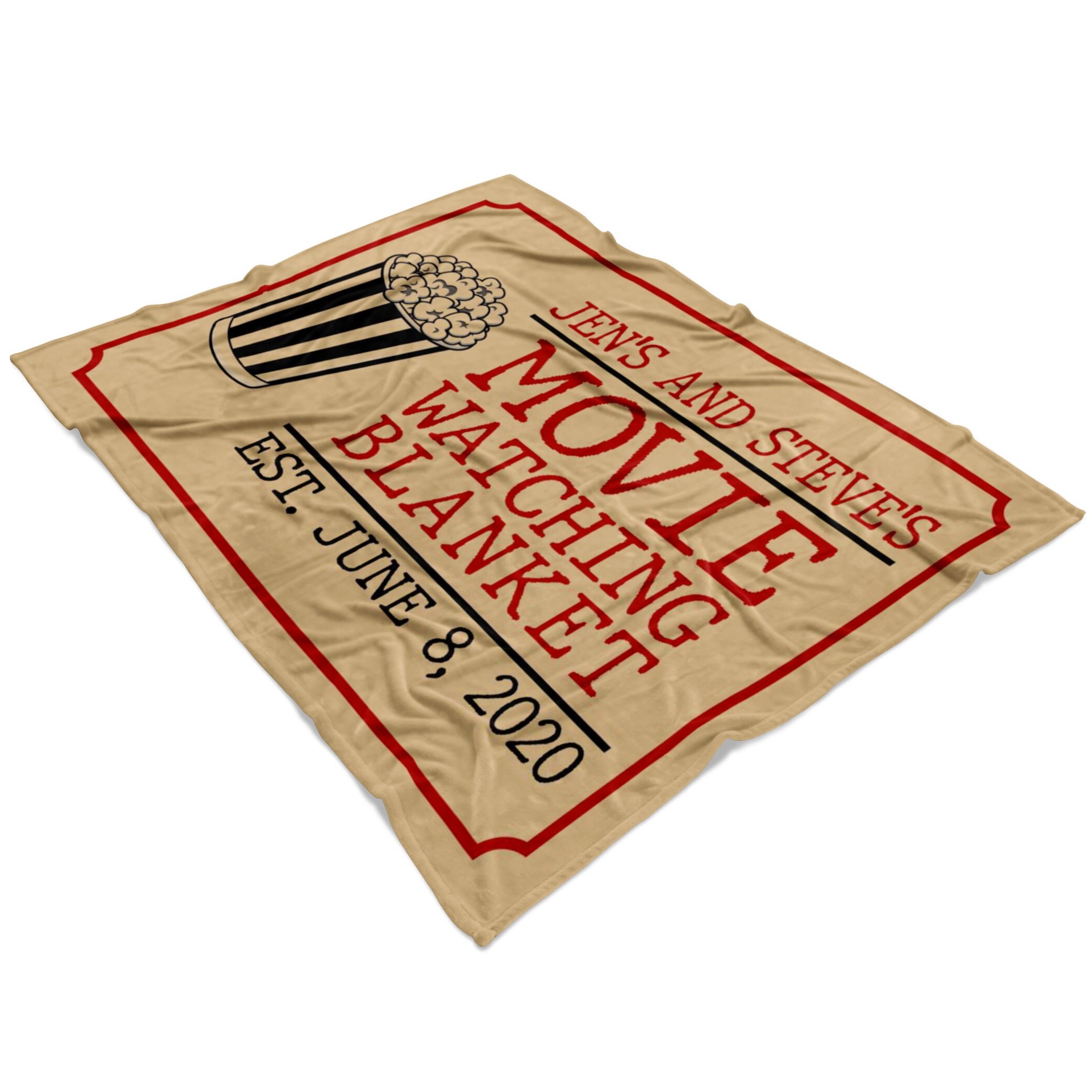 Personalized Anniversary Blanket for Comfort & Unique | BKAN009