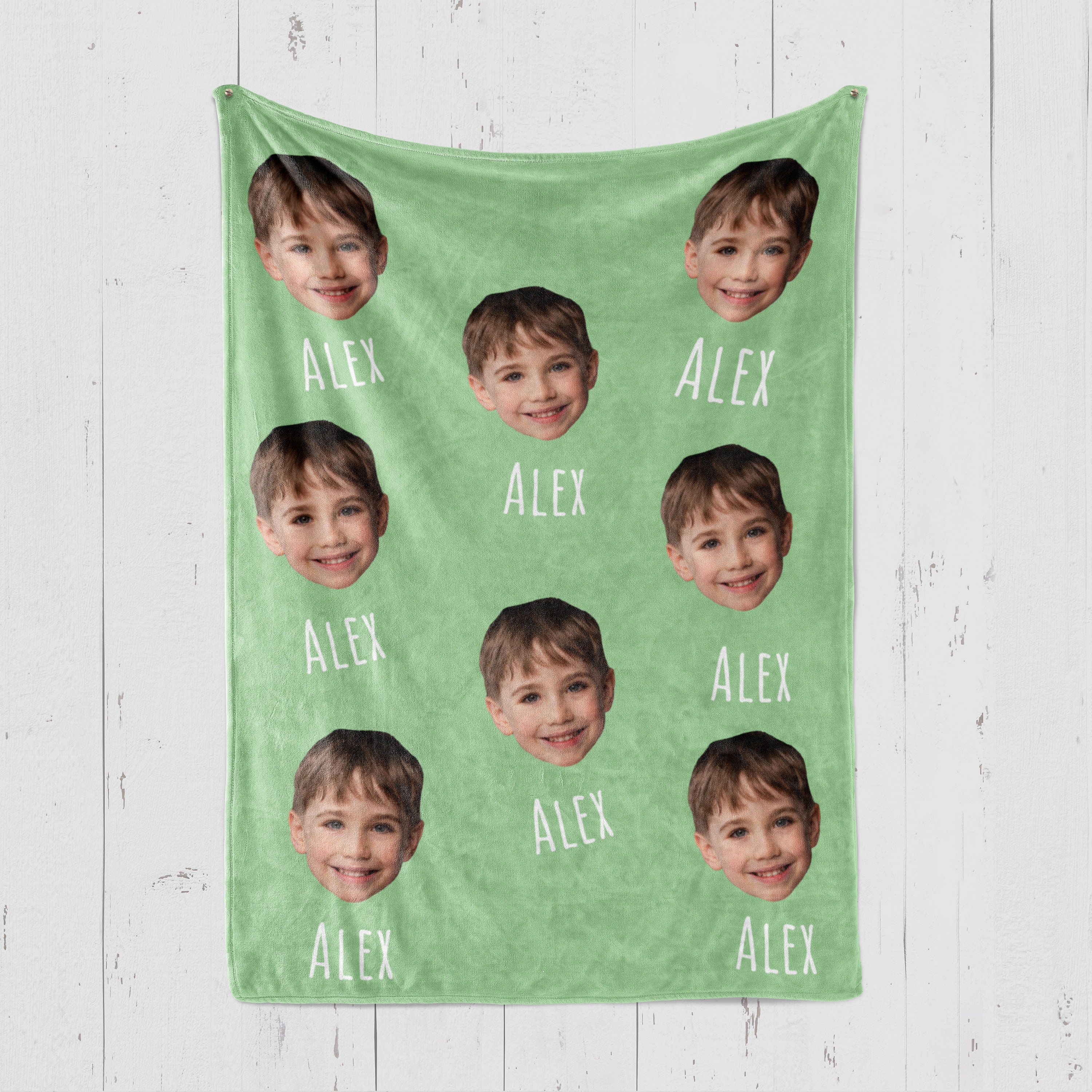 Personalized Funny Face Blanket for Comfort & Unique | BKFace03