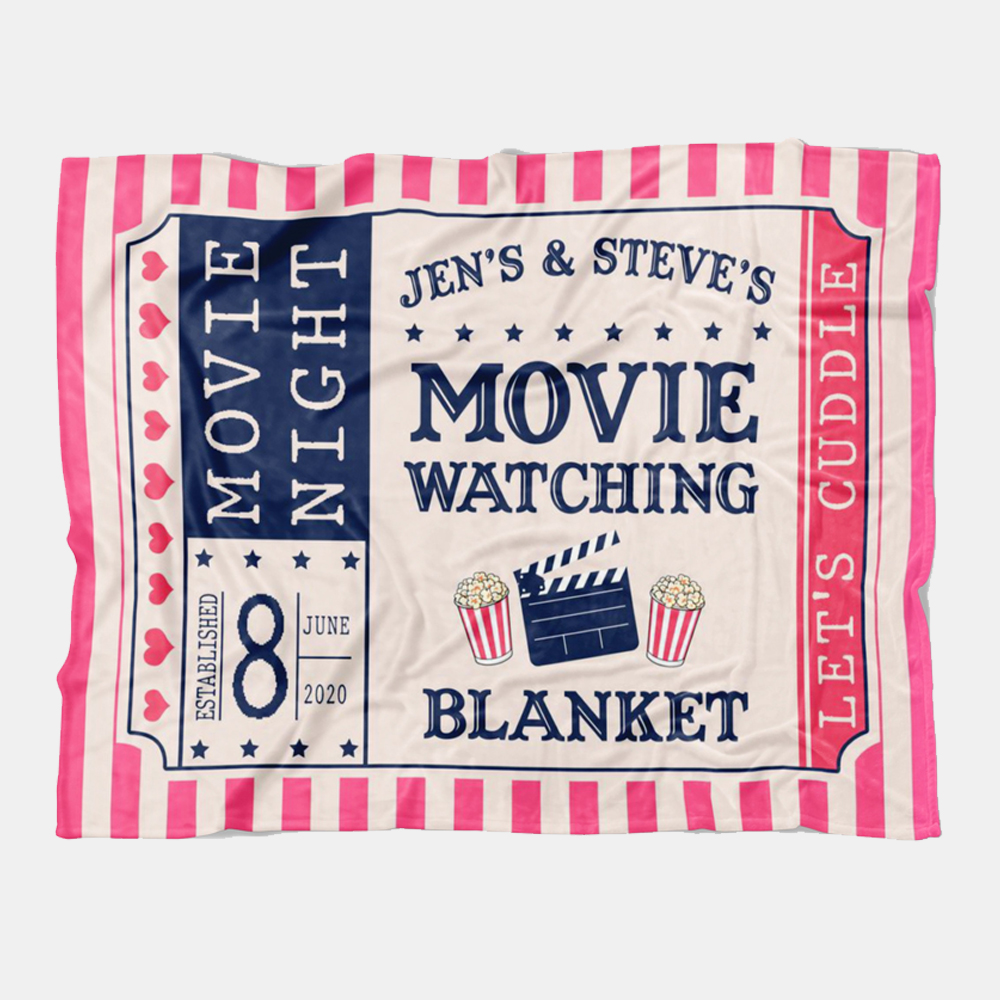 Personalized Anniversary Blanket for Comfort & Unique | BKAN010