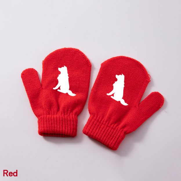 Personalized Kid Color Mitten Gloves for Comfort & Unique | HGKid02