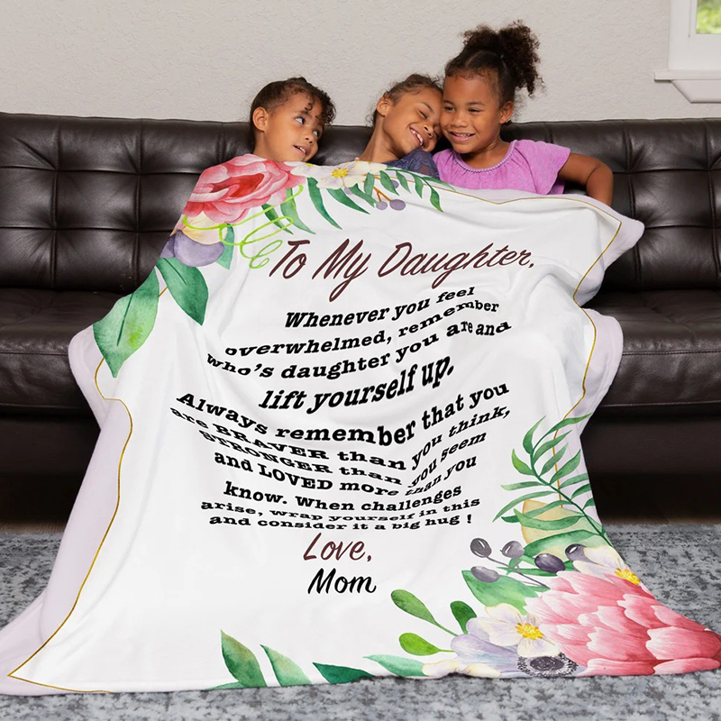 Personalized Love Letter Blanket for Comfort & Unique | BKletter01
