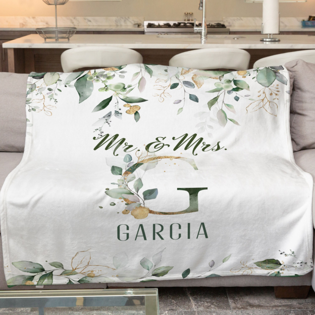 Personalized Anniversary Blanket for Comfort & Unique | BKAN007