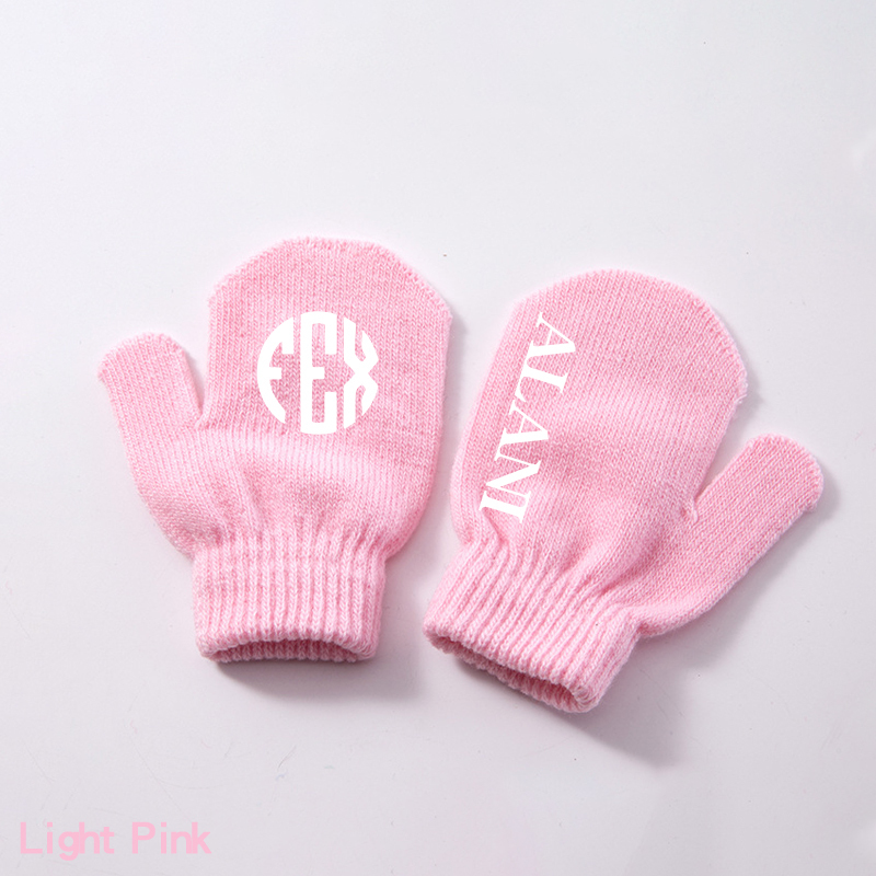 Personalized Kid Color Mitten Gloves for Comfort & Unique | HGKid01