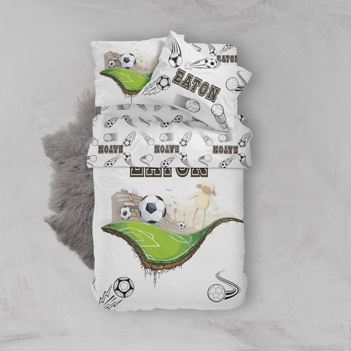 Personalized Lovely Bedroom Bedding Set for Comfort & Unique | BedKid06