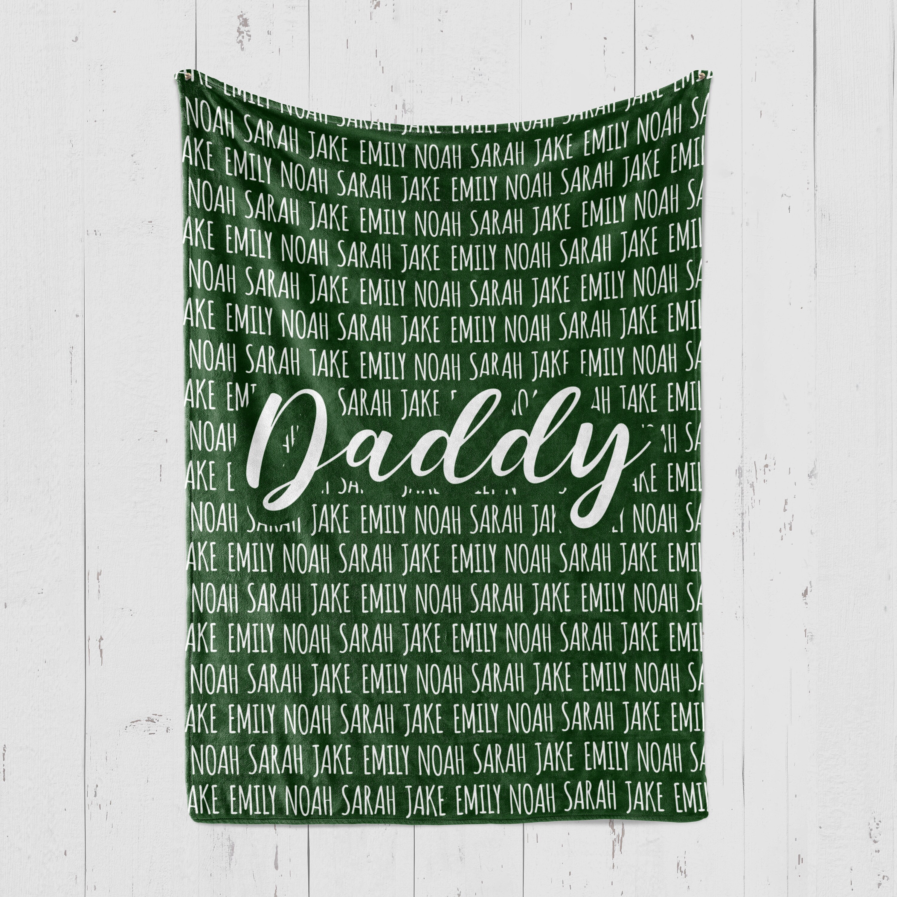 Personalized Family Name Blanket for Comfort & Unique | BKName01