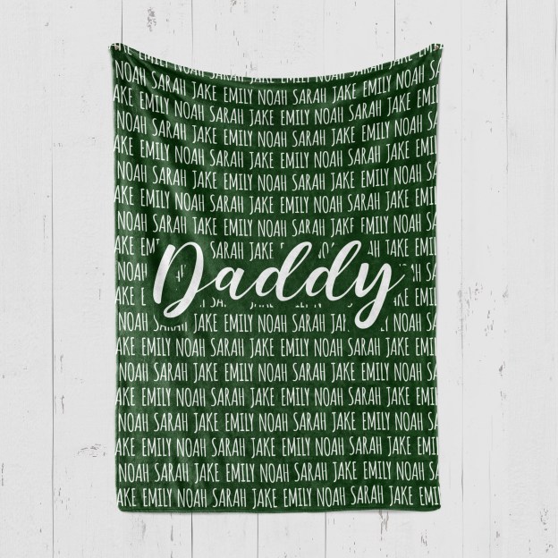 Personalized Family Name Blanket for Comfort & Unique | BKName01