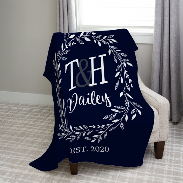 Personalized Anniversary Blanket for Comfort & Unique | BKAN002