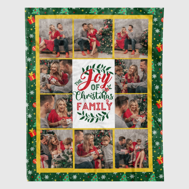 Personalized Merry Christmas Blanket for Comfort & Unique | BKMC07