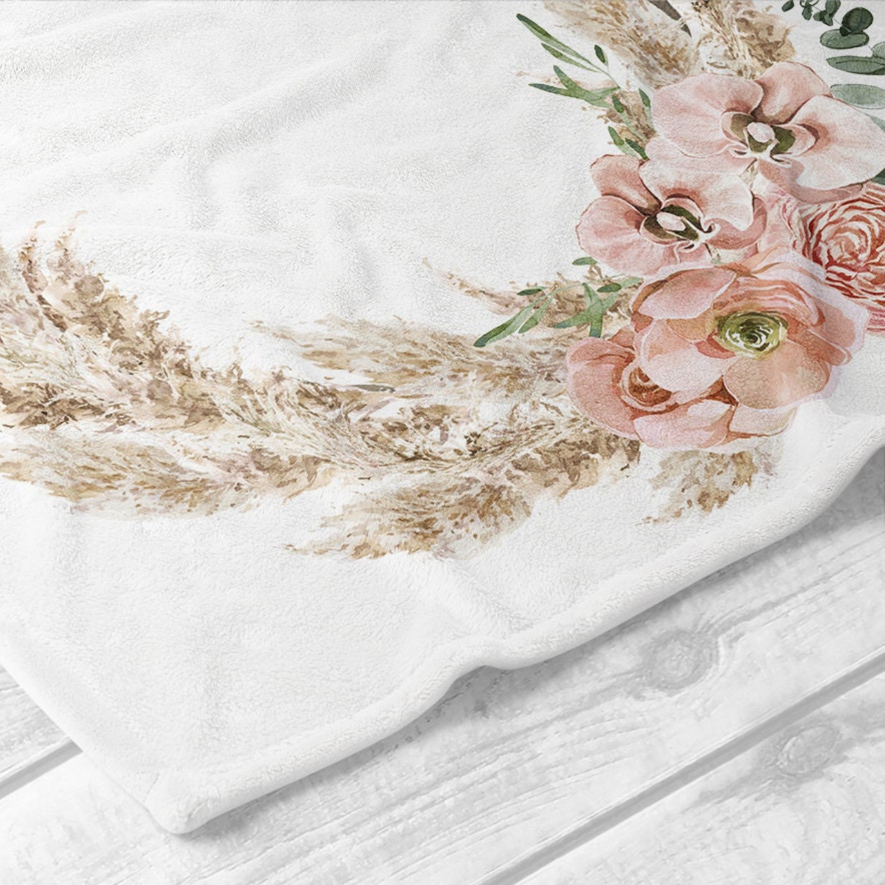 Personalized Baby Milestone Blanket for Comfort & Unique | BKMS012