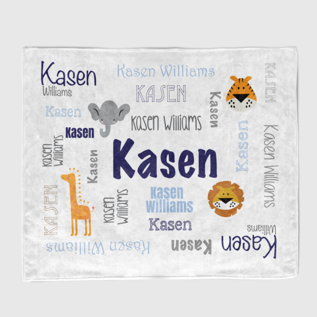 Personalized Lovely Kid Blanket for Comfort & Unique | BKKid32