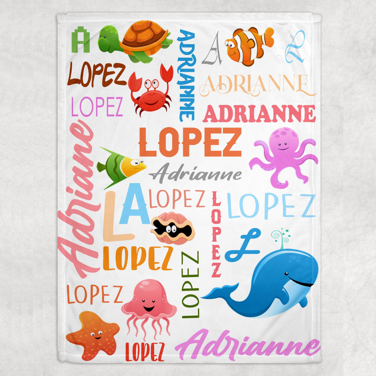 Personalized Lovely Kid Blanket for Comfort & Unique | BKKid12