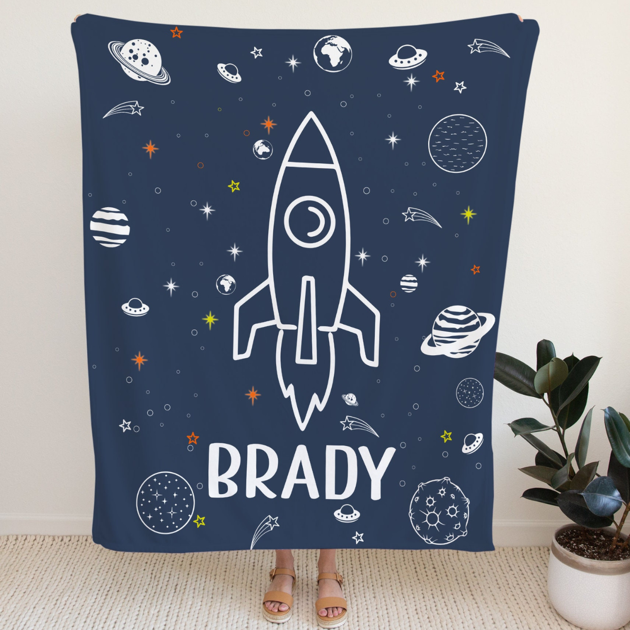 Personalized Lovely Kid Blanket for Comfort & Unique | BKKid48
