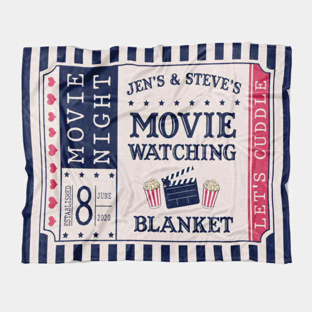 Personalized Anniversary Blanket for Comfort & Unique | BKAN010