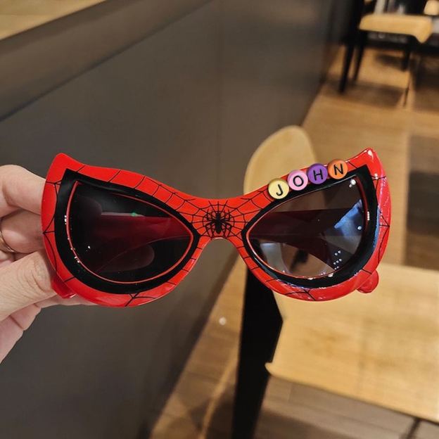 Personalized Colorful Letters Sunglasses For Kids | CWBeach16