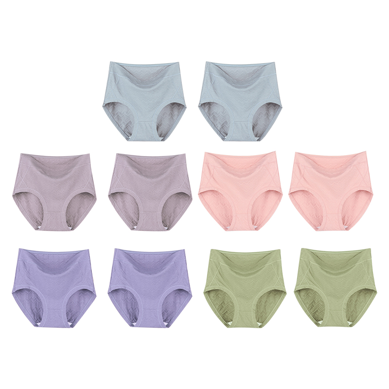 🎉buy 5 get 5 free (free shipping)-Ladies Pure Cotton Antibacterial Hygroscopic Underwear