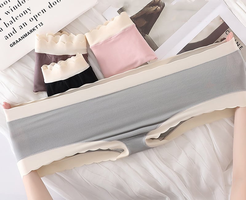 🌷Pay 1 get 4- No trace large size (88-286 lbs) soft and skin-friendly underwear