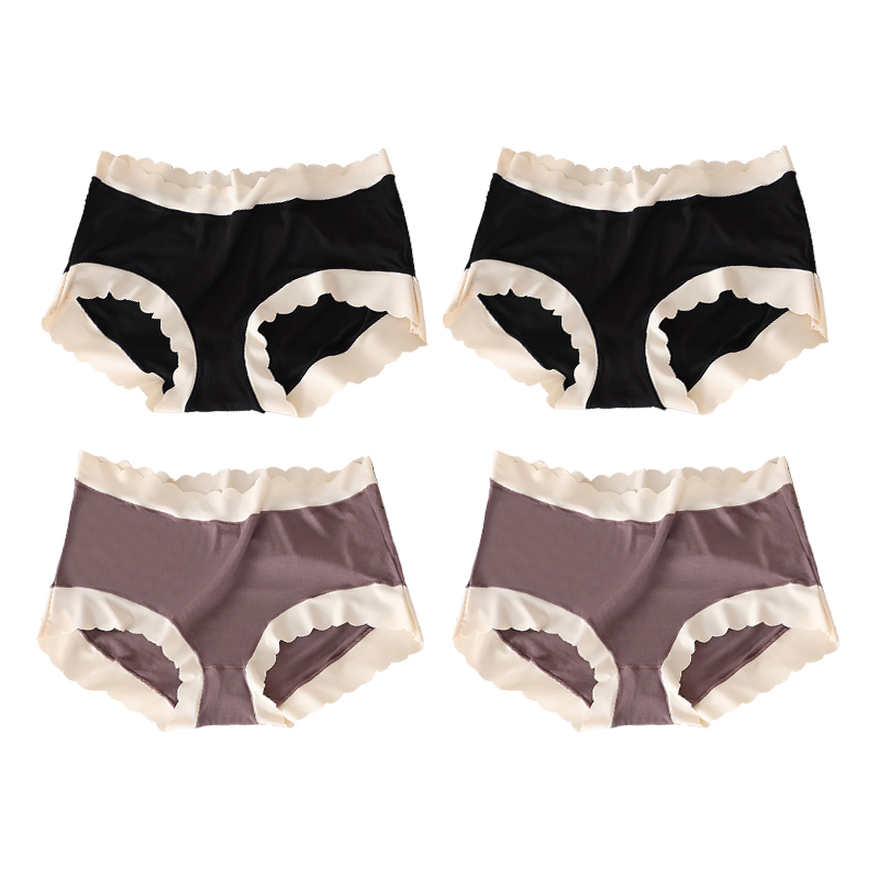 🌷Pay 1 get 4- No trace large size (88-287 lbs) soft and skin-friendly underwear