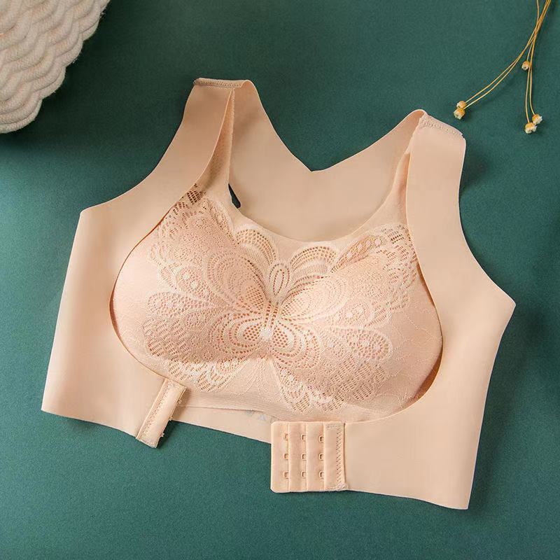 🔥Bras For Women Front Buckle🔥 2-in-1 Correction Hunchback No Trace