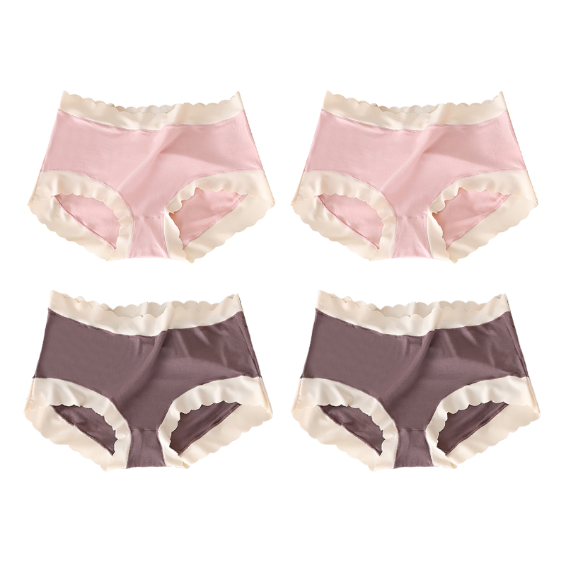 🌷Pay 1 get 4- No trace large size (88-287 lbs) soft and skin-friendly underwear