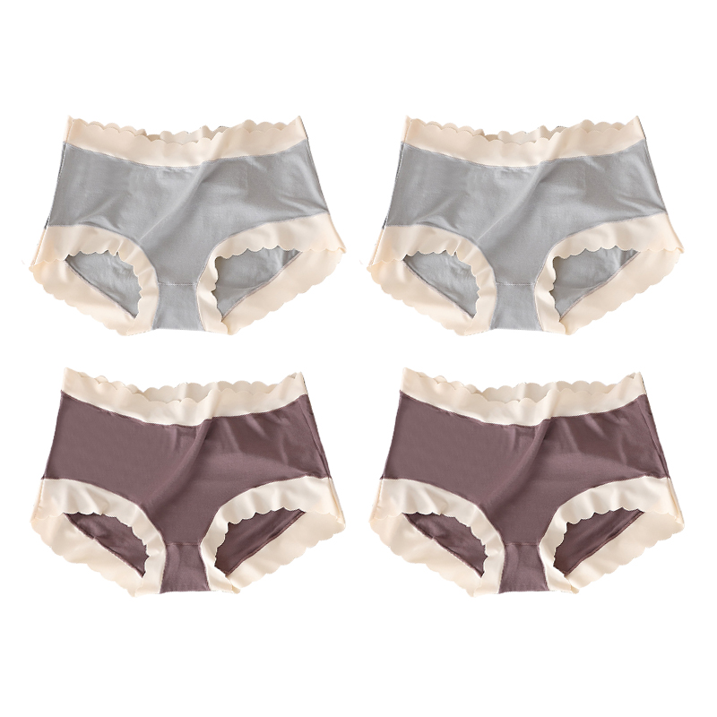 🌷Pay 1 get 4- No trace large size (88-287 lbs) soft and skin-friendly underwear