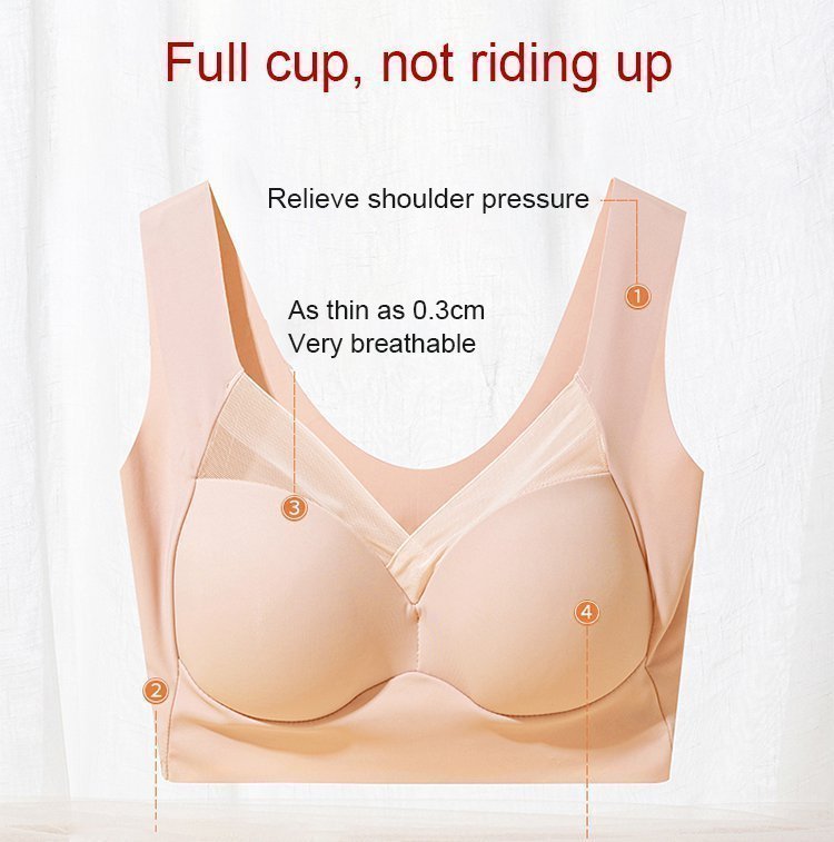🔥Fashion Deep Cup Bra🔥Summer sexy Push Up Wireless Bras  (Size runs the same as regular bras)
