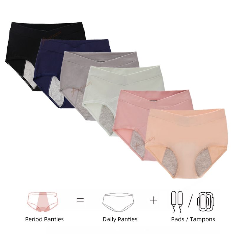 Last Day Buy 3 Get 5-High-waisted Leak Proof Panties