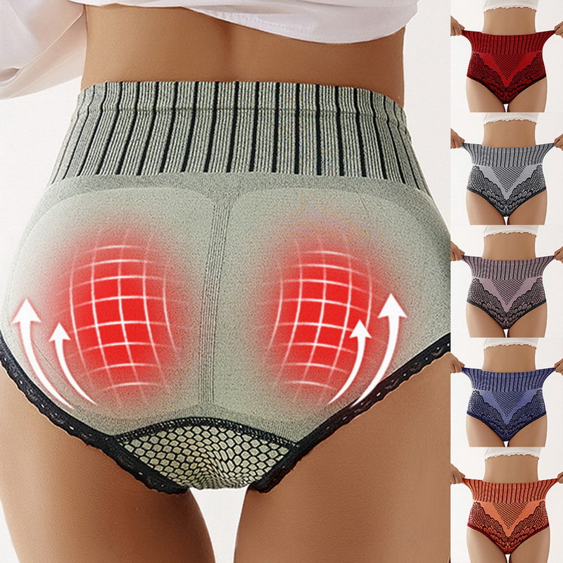 New Women’S Lace Panties High Waist  Underwear