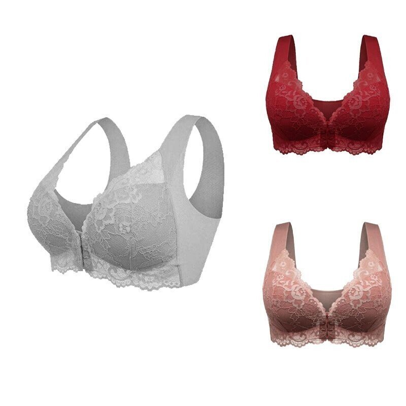 SORA BRA – Front Closure 5D Shaping Push Up Bra – Seamless, Beauty Back, Comfy