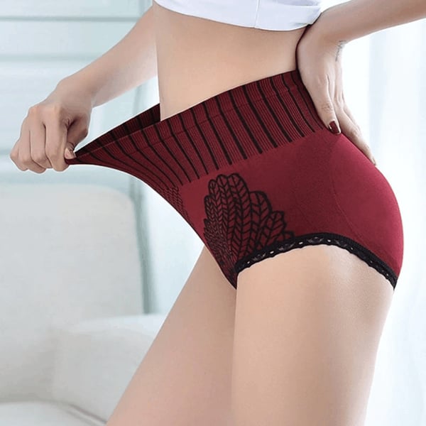 2023-Christmas Hot Sale New Women’S Lace Panties High Waist  Underwear