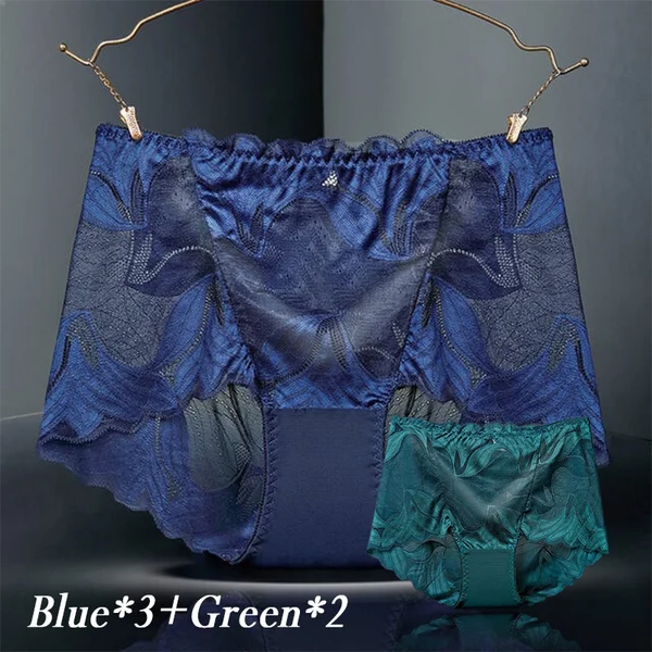 🔥LADIES SILK LACE HANDMADE UNDERWEAR (7PCS or 5PCS)