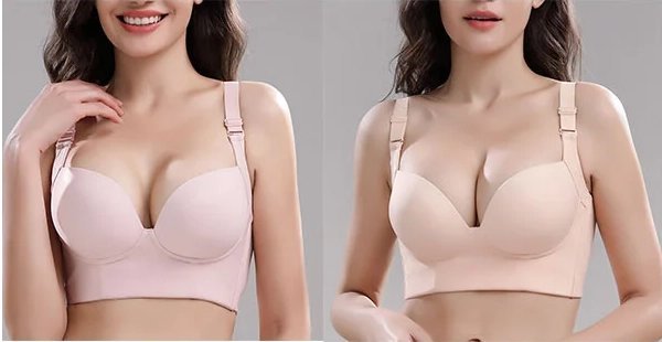 🔥Fashion Deep Cup Bra🔥Bra with shapewear incorporated  (Size runs the same as regular bras)