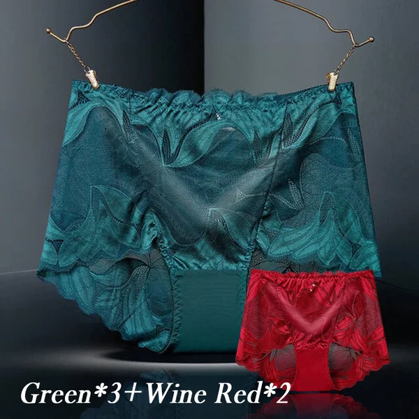 🔥LADIES SILK LACE HANDMADE UNDERWEAR (7PCS or 5PCS)