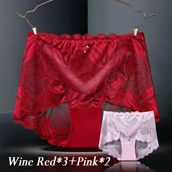 🔥LADIES SILK LACE HANDMADE UNDERWEAR (7PCS or 5PCS)