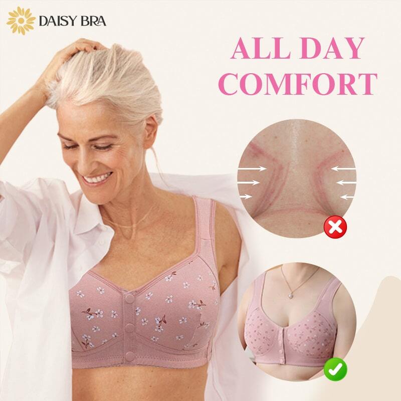 Daisy Bra - Last day 80% OFF - Comfortable & Convenient Front Button Bra- Low in Stock