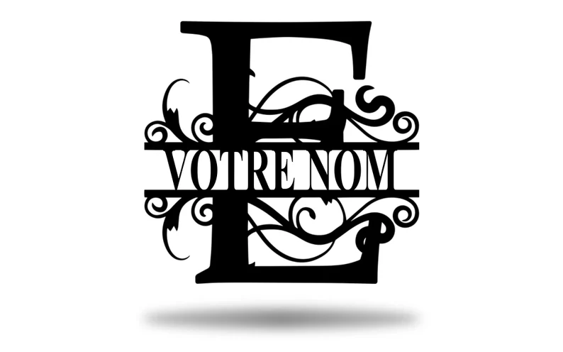 💕Personalized metal letter art 💕Customize the name you want🎁【Buy 2 free shipping】