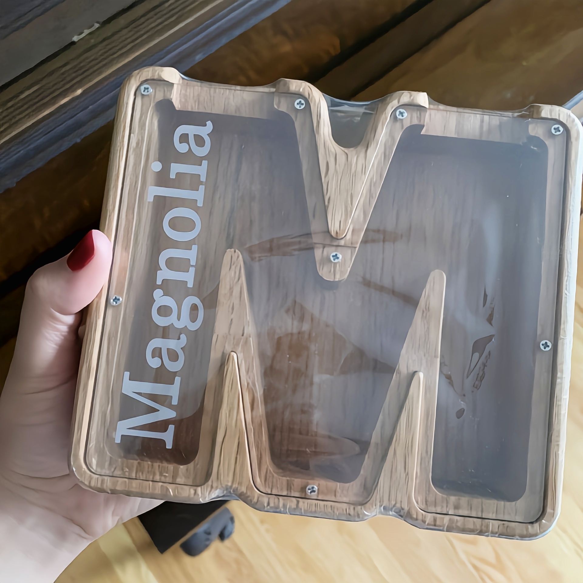 🔥Buy 2 Free Shipping🎁Personalized Boys/Girls Piggy Bank-Wood Gift For Kids