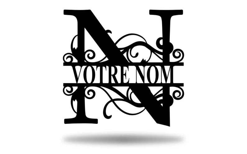 💕Personalized metal letter art 💕Customize the name you want🎁【Buy 2 free shipping】