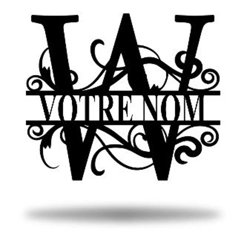 💕Personalized metal letter art 💕Customize the name you want🎁【Buy 2 free shipping】