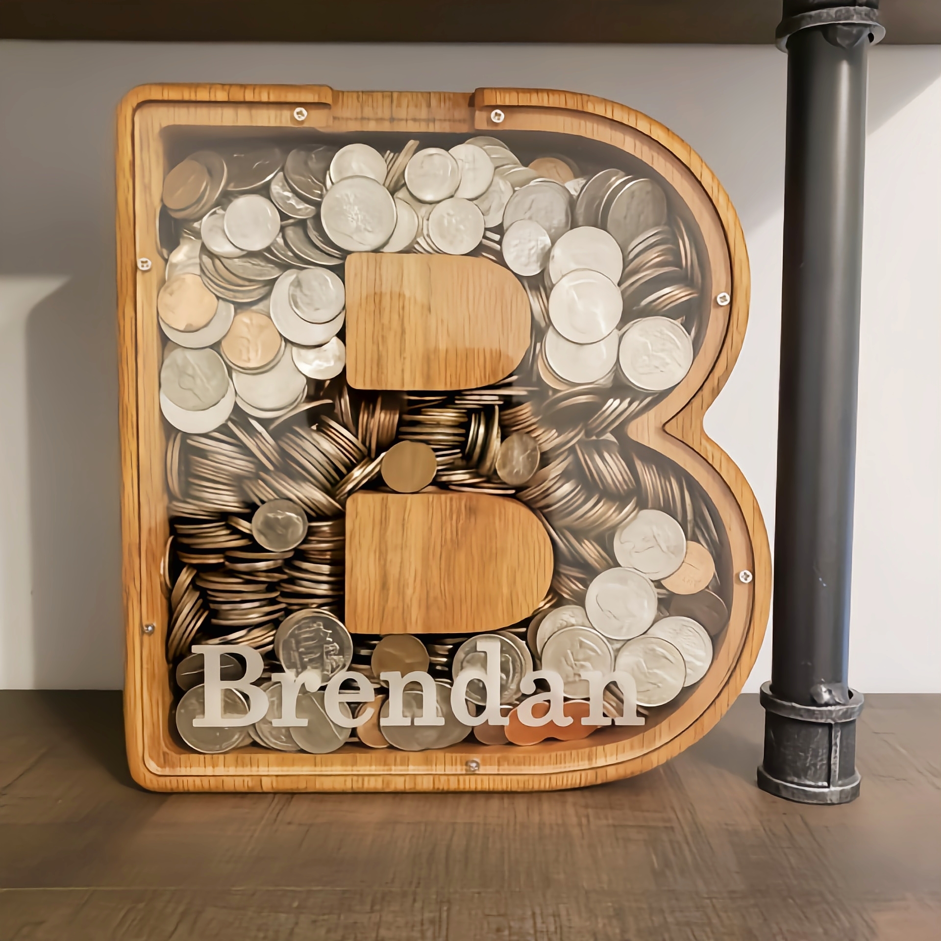🔥Buy 2 Free Shipping🎁Personalized Boys/Girls Piggy Bank-Wood Gift For Kids