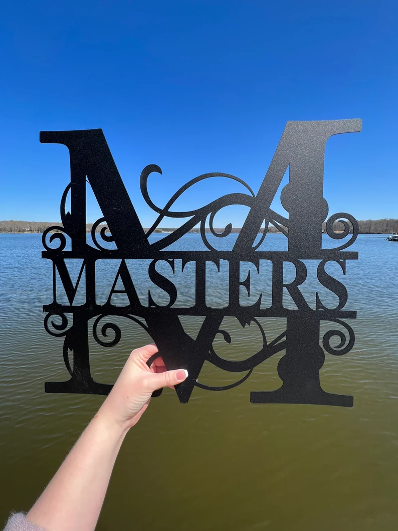 💕Personalized metal letter art 💕Customize the name you want🎁【Buy 2 free shipping】